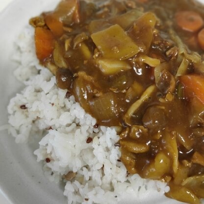 甘いカレーがとても美味しかったです(˶ˊᵕˋ˵)